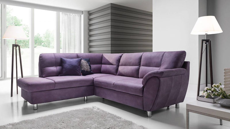 Amigo L alakú kanapé válaszható kárpitozással