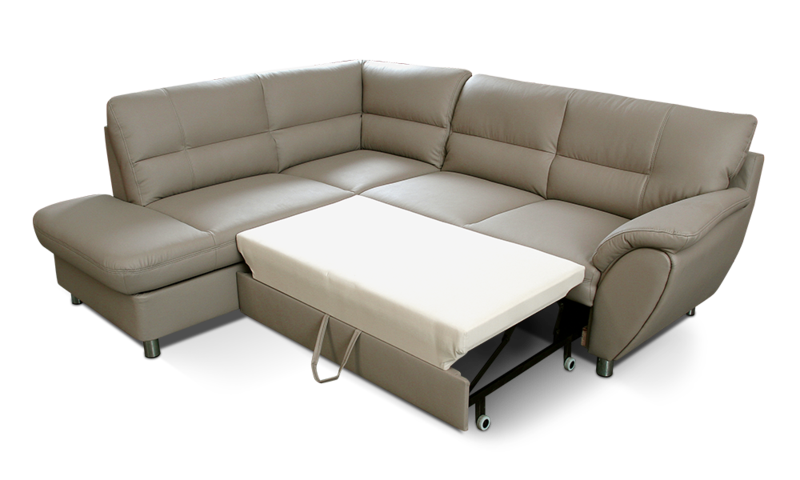 Amigo L alakú kanapé franciaággyá nyitható