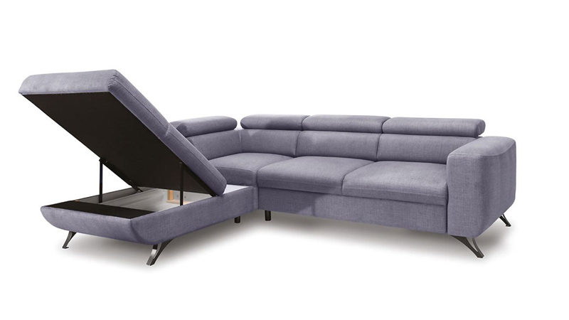 Aratta sarokkanapé ágyneműtartóval