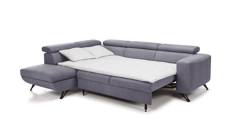 Aratta sarokkanapé ágynak nyitva