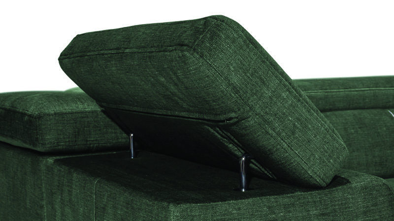 Asti nagy sarokkanapé állítható fejtámlákkal