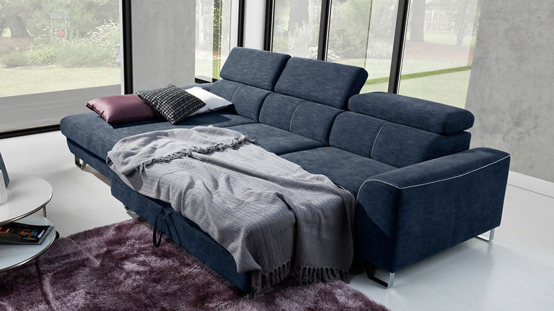 Asti sarokkanapé franciaágy funkcióval