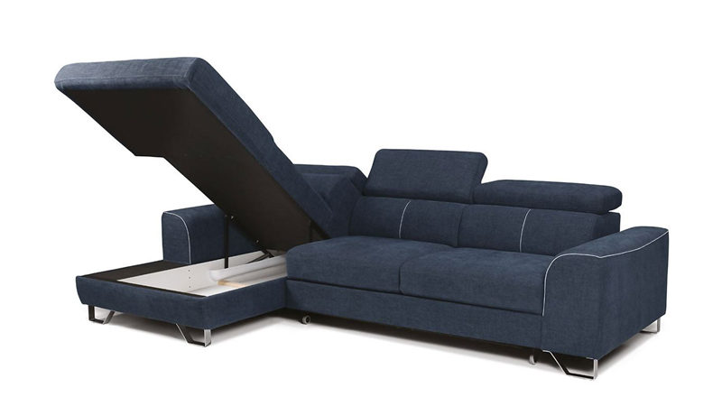 Asti sarokkanapé ágyneműtartóval