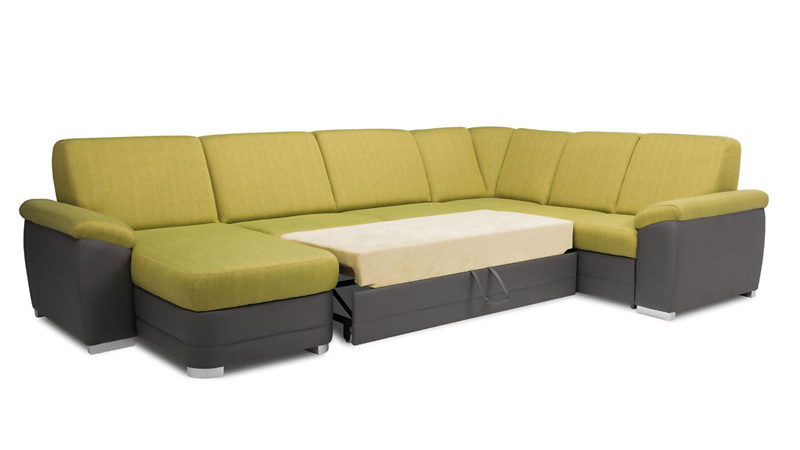 Barello U sarokkanapé vendégágy funkcióval