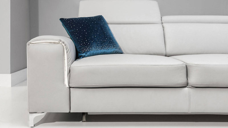 Genova sarokkanapé design karfarésszel