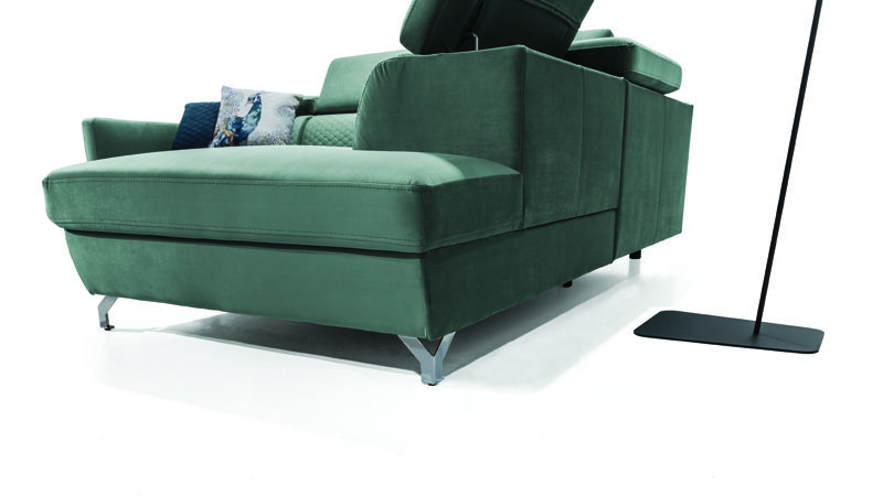 Marozzo sarokkanapé design lábakon