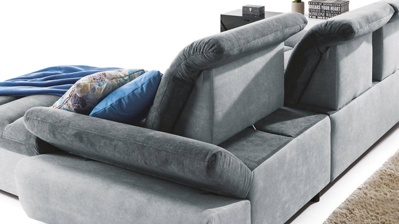 Roma sarokkanapé állítható ülésmélységgel