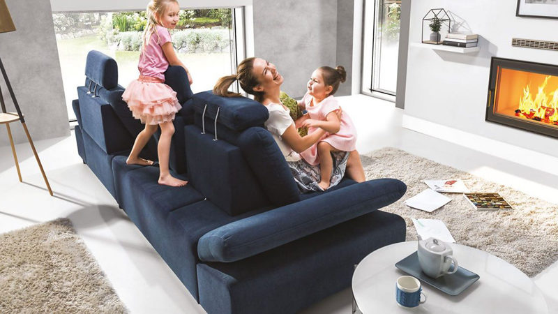 Cremona sarokkanapé kényelmi funkciókkal